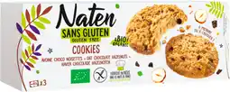 Auchan Naten cookies sans gluten saveur chocolat noisette bio naten offre