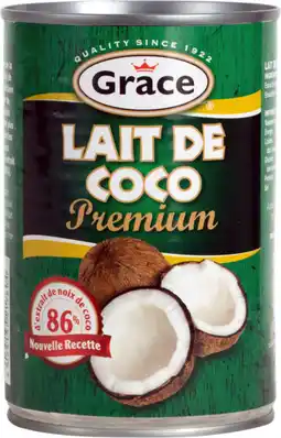 Auchan Grace lait de coco premium grace offre