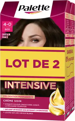 Auchan Palette coloration palette schwarzkopf offre