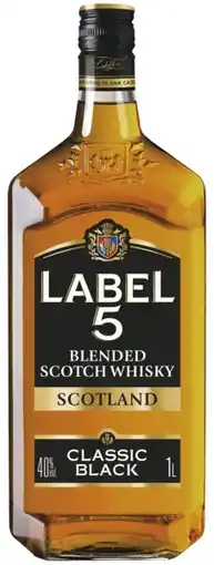 Auchan Label 5 whisky label 5 offre