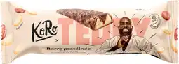 Auchan Koro barre protéinée saveur chocolat au lait et cacahuète koro offre