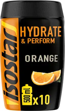 Auchan Isostar poudre hydrate & perform saveur orange isostar offre