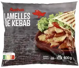 Auchan Auchan lamelles de kebab surgelées auchan offre