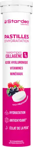 Auchan Stardea pastilles hydratation framboise cassis stardea offre