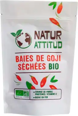 Auchan Naturattitud baies de goji séchées bio naturattitud offre