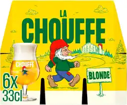 Auchan Chouffe bière blonde la chouffe offre