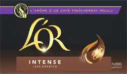 Auchan L or café moulu intense l'or offre