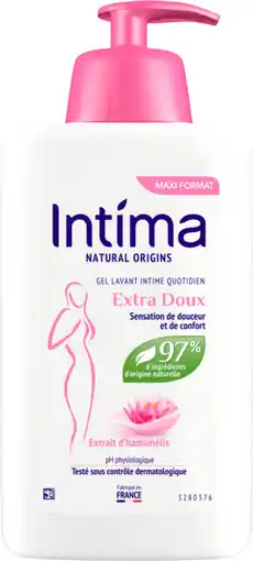 Auchan Intima gel lavant intime quotidien extra doux intima offre