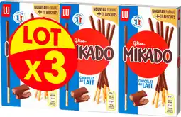 Auchan Mikado mikado biscuit chocolat au lait lu offre