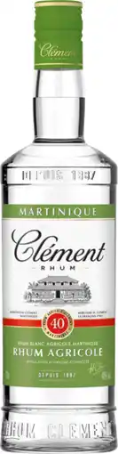 Auchan Clement rhum blanc agricole clément offre
