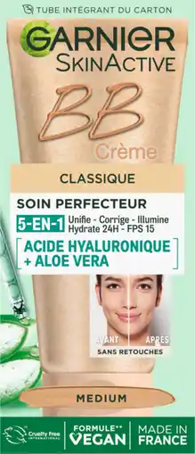 Auchan Garnier bb crème skinactive garnier offre