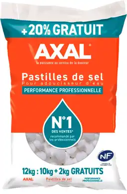 Auchan Sansmarque pastilles de sel axal offre