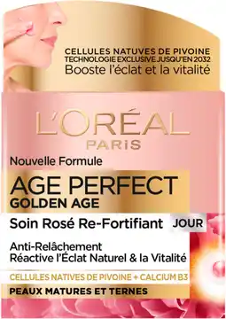 Auchan Dermo expertise soin rosé re-fortifiant l'oréal offre
