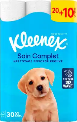 Auchan Kleenex papier toilette kleenex offre
