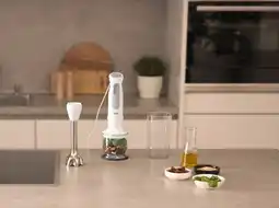 Auchan Braun mixeur plongeant avec accessoires mq50201m offre