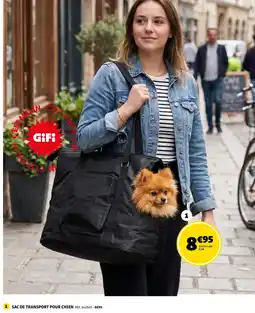 GiFi Sac de transport pour chien offre