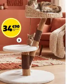 GiFi Arbre à chat avec couchage offre