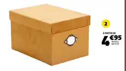 GiFi Boite de rangement velours offre