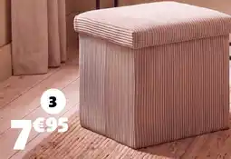 GiFi Pouf coffre clara offre