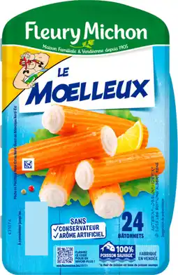 Auchan Supermarché Fleury michon bâtonnets de surimi fleury michon offre