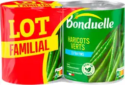 Auchan Supermarché Bonduelle haricots verts extra fins bonduelle offre