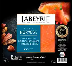 Auchan Supermarché Labeyrie saumon fumé de norvège labeyrie offre