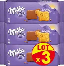Auchan Supermarché Milka biscuit choco moo milka offre