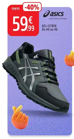 Intersport Asics gel-citrek offre