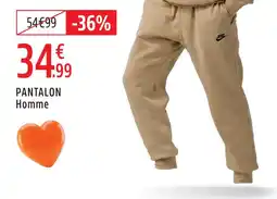 Intersport Nike pantalon homme offre