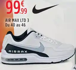Intersport Nike air max ltd 3 offre