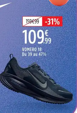 Intersport Nike vomero 18 offre