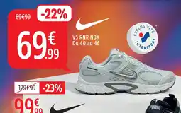Intersport Nike v5 rnr nbk offre