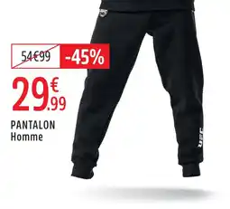 Intersport Ufc pantalon homme offre
