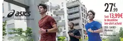 Intersport Asics tee-shirt homme offre