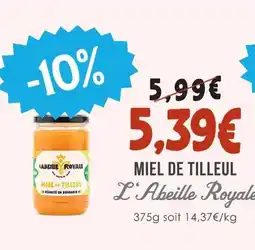 Naturalia L'abeille royale miel de tilleul offre