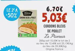 Naturalia Le picoreur cordons bleus de poulet offre