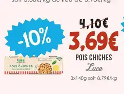 Naturalia Luce pois chiches offre
