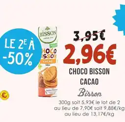 Naturalia Bisson choco bisson cacao offre