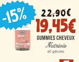 Naturalia Nutritive gummies cheveux offre
