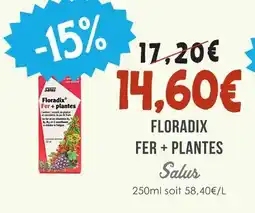 Naturalia Salus floradix fer + plantes offre