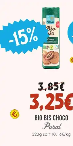 Naturalia Pural bio bis choco offre