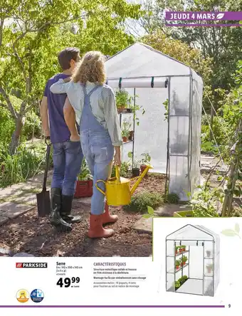 Lidl Serre Parkside offre