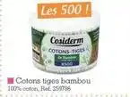 Kandy Cosiderm - cotons tiges bambou offre