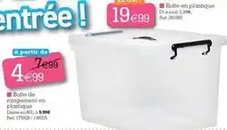 Kandy Boite de rangement en plaistique offre