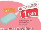 Kandy Eponges en microfibre offre