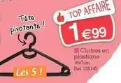 Kandy Cintres en plastique offre