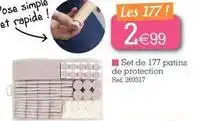 Kandy Set de 177 patins de protection offre