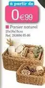 Kandy Panier naturel offre