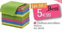 Kandy Chiffons microfibre offre