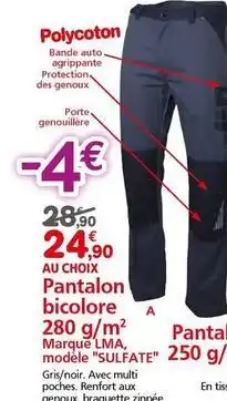 Provence Outillage Pantalon bicolore offre